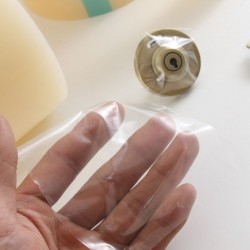 Hardware and leather protective film