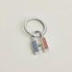 H Cadenas Quizz Rainbow key ring