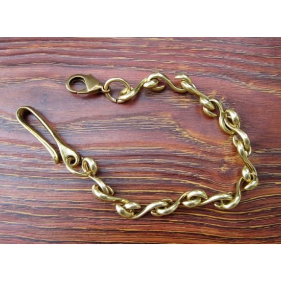 Concho button - Copper S Hook - Bracelet Accessory - Key Hook- Leathercraft Supplies- Leather craft Ornament Decoration