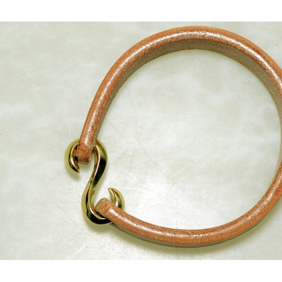 Concho button - Copper S Hook - Bracelet Accessory - Key Hook- Leathercraft Supplies- Leather craft Ornament Decoration