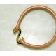 Concho button - Copper S Hook - Bracelet Accessory - Key Hook- Leathercraft Supplies- Leather craft Ornament Decoration
