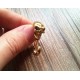 Concho button - Copper Skull Hook - Bracelet Accessory - Key Hook- Leathercraft Supplies- Leather craft Ornament Decoration Concho button - Copper Skull Hook - Bracelet Accessory - Key Hook- Leathercraft Supplies- Leather craft Ornament Decoration
