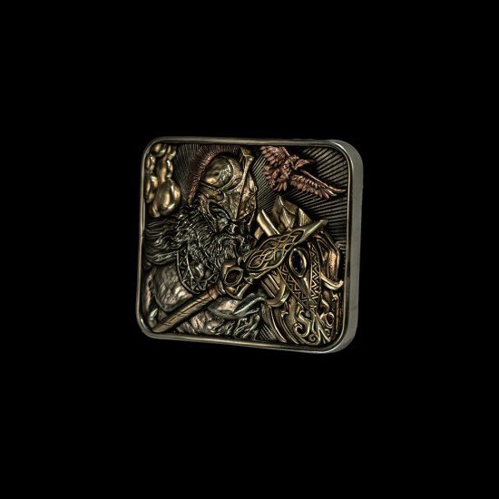 World debut - original Ares waist belt buckle