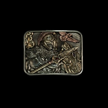 World debut - original Ares waist belt buckle