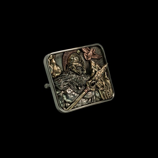 World debut - original Ares waist belt buckle