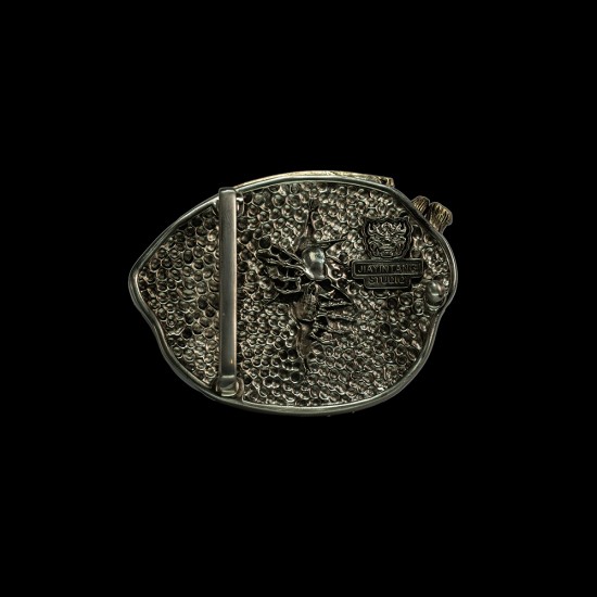 World debut - original Death god waist belt buckle