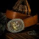 World debut - original Demon and buddha waist belt buckle World debut - original Demon and buddha waist belt buckle