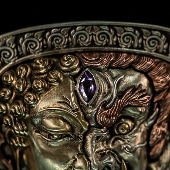World debut - original Demon and buddha waist belt buckle World debut - original Demon and buddha waist belt buckle