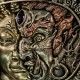 World debut - original Demon and buddha waist belt buckle World debut - original Demon and buddha waist belt buckle
