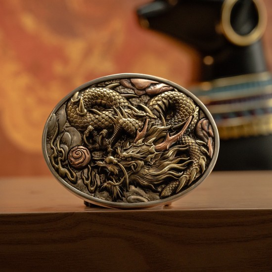 World debut - original Dragon waist belt buckle