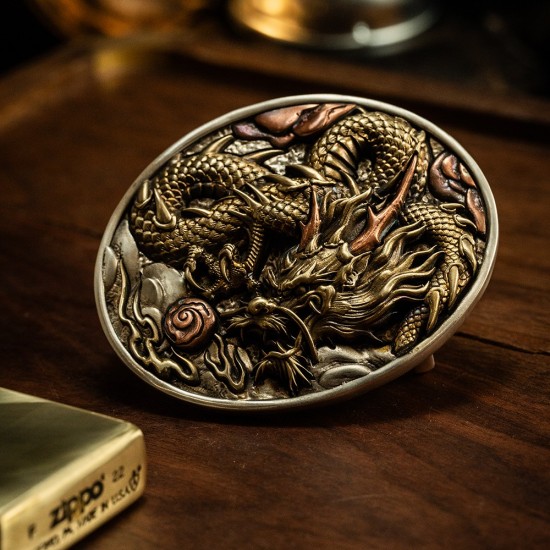World debut - original Dragon waist belt buckle
