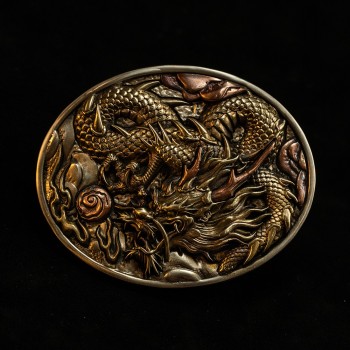 World debut - original Dragon waist belt buckle