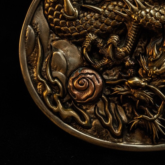 World debut - original Dragon waist belt buckle