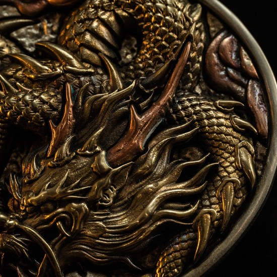 World debut - original Dragon waist belt buckle