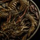 World debut - original Dragon waist belt buckle