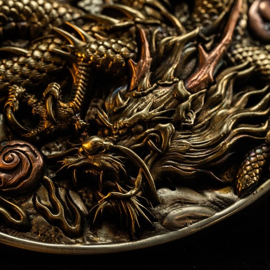 World debut - original Dragon waist belt buckle