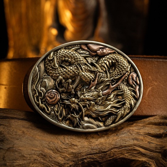 World debut - original Dragon waist belt buckle