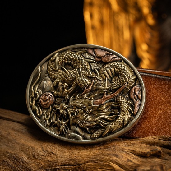 World debut - original Dragon waist belt buckle