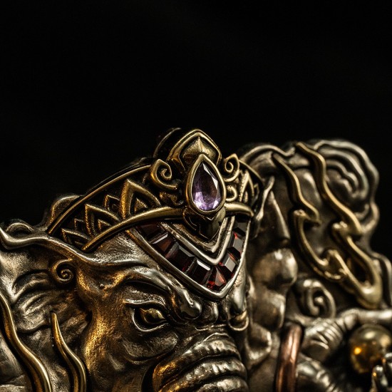 World debut - original Ganesha waist belt buckle
