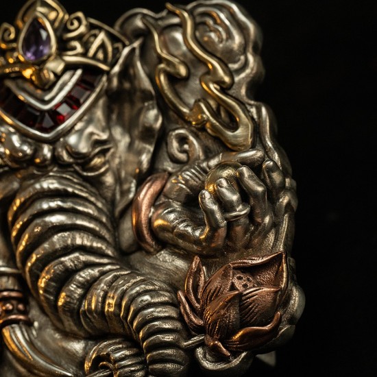 World debut - original Ganesha waist belt buckle