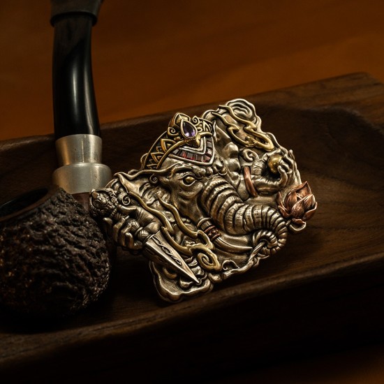 World debut - original Ganesha waist belt buckle