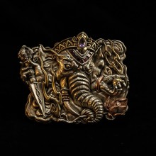 World debut - original Ganesha waist belt buckle World debut - original Ganesha waist belt buckle