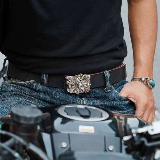 World debut - original Ganesha waist belt buckle