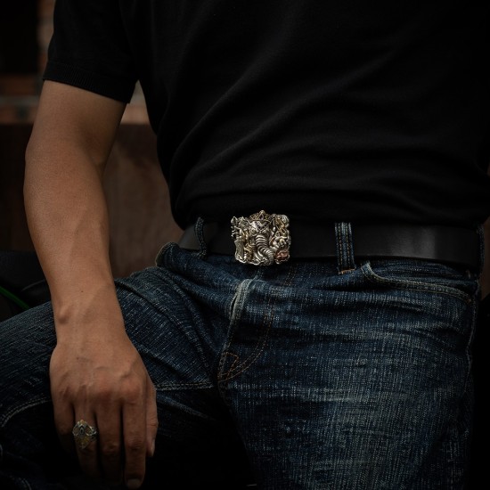 World debut - original Ganesha waist belt buckle
