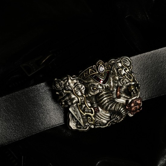 World debut - original Ganesha waist belt buckle
