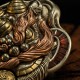 World debut - original Lion dance waist belt buckle