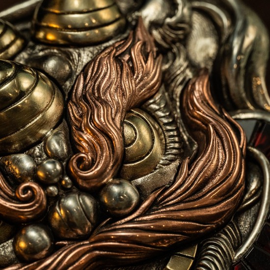 World debut - original Lion dance waist belt buckle
