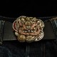 World debut - original Lion dance waist belt buckle