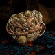 World debut - original Lion dance waist belt buckle