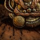 World debut - original Lion dance waist belt buckle
