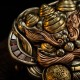 World debut - original Lion dance waist belt buckle
