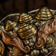 World debut - original Lion dance waist belt buckle