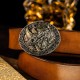 World debut - original Rhino king waist belt buckle