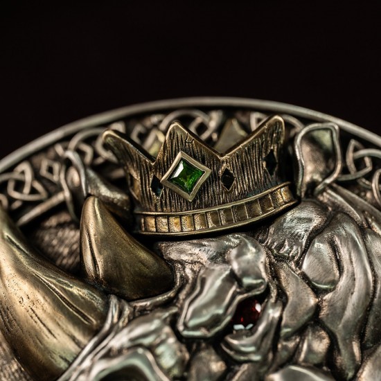 World debut - original Rhino king waist belt buckle
