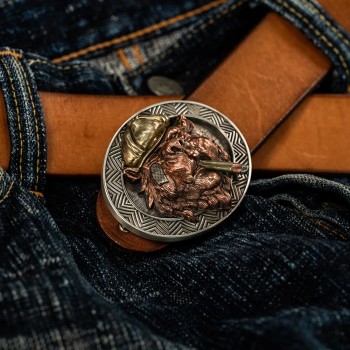 World debut - original Shelby bear waist belt buckle