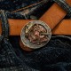 World debut - original Shelby bear waist belt buckle