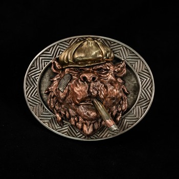World debut - original Shelby bear waist belt buckle