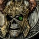 World debut - original Skull waist belt buckle