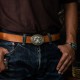 World debut - original Tiger waist belt buckle
