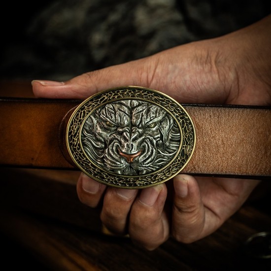 World debut - original Tiger waist belt buckle