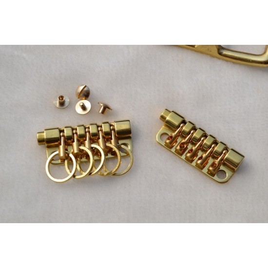 Very high quality Key rings key hooks, solid brass and stainless steel material