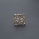 High quality solid brass 32mm LOEWE waist belt buckle High quality solid brass 32mm LOEWE waist belt buckle
