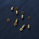 10 pc/lot leather locked pin