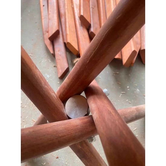 Leather campstool material kit, leather fishing Stool making tools