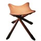 Leather campstool material kit, leather fishing Stool making tools