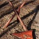 Leather campstool material kit, leather fishing Stool making tools